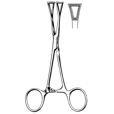 DUVAL Intestinal Clamp Forceps